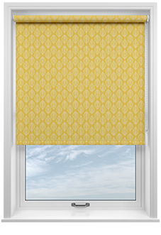 Beech Leaf (Blackout), Sunshine - Twist&Fit Roller Blind